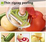 3-in-1 Rotary Vegetable Peeler – Multi Blade Kitchen Peeling Tool - Image 4